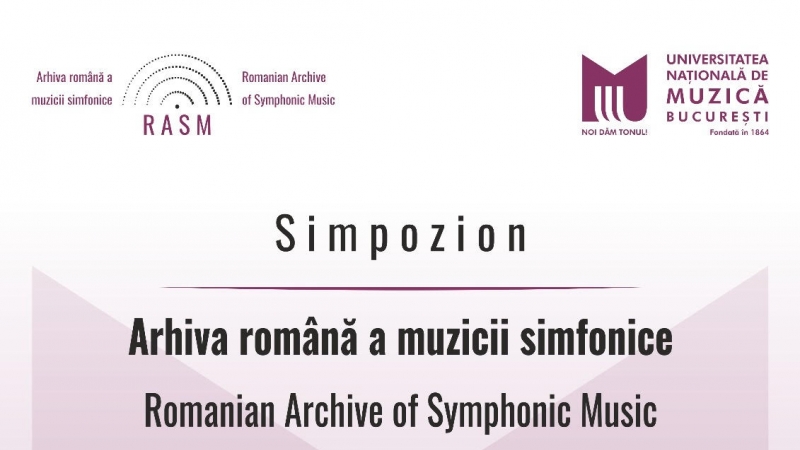 Arhiva romana a muzicii simfonice (Romanian Archive of Symphonic Music) Masa rotunda la UNMB